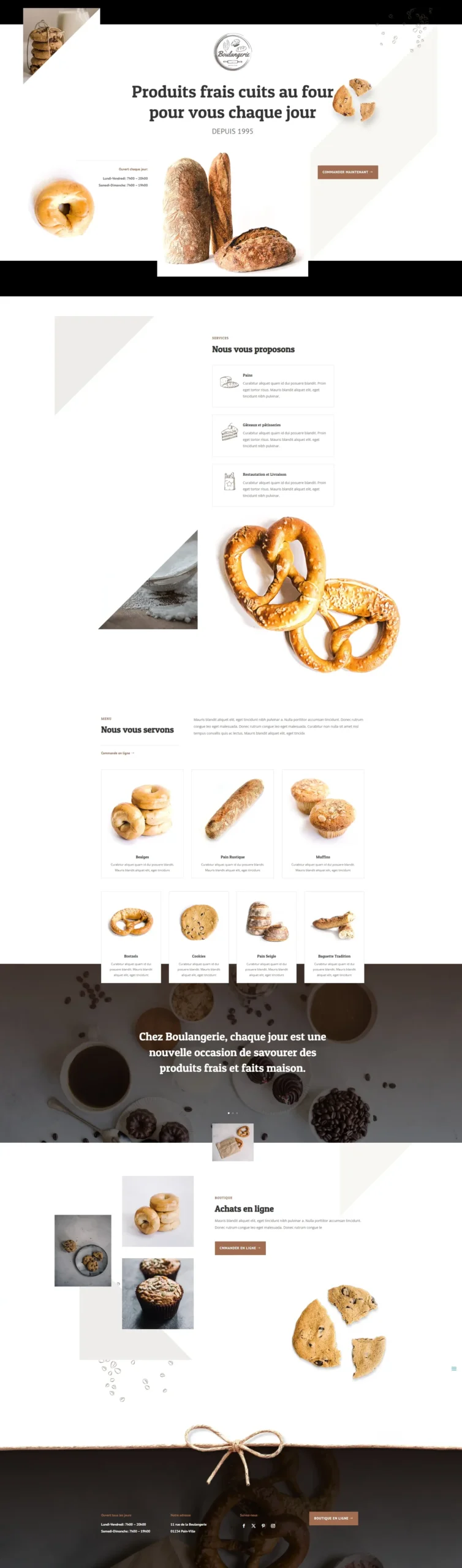 modele-site-boulangerie-artisanale Capture d’écran du modèle de site WordPress pour boulangerie artisanale