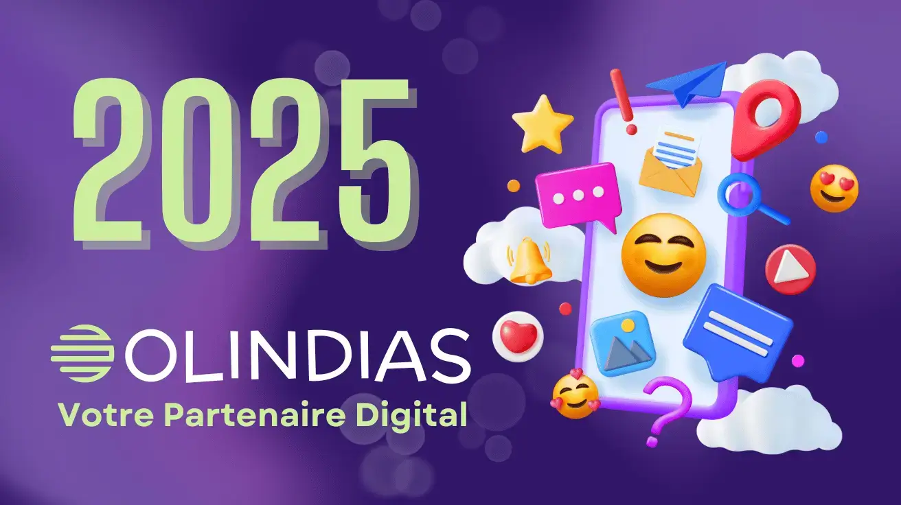 Olindias – Création de sites web et stratégie digitale pour petites entreprises Illustration d’une solution digitale sur-mesure proposée par Olindias pour les petites entreprises : site WordPress, SEO, identité visuelle.